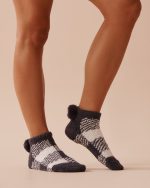 Pompom Soft Plush Socks