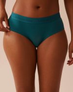 Cotton and Logo Elastic Band Hiphugger Panty