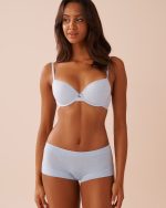 Lightly Lined Demi Modal and Lace Bra