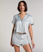 PJ SHORT SATIN STRIPE