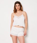 Lace detail v-neck camisole