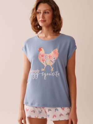 Chicken Print Super Soft T-shirt
