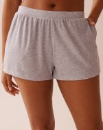 Ribbed Modal Shorts