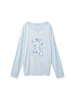 Long-sleeved shirt with LENZING (TM) ECOVERO (TM)