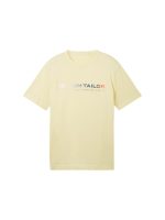 T-shirt with a logo print