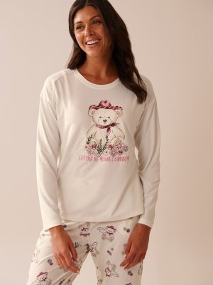 Frog Print Super Soft Long Sleeve Shirt