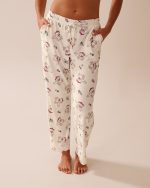 Frog Print Super Soft Pajama Pants