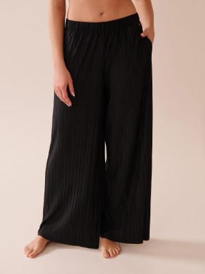 Lightweight Pleated Effect Pants