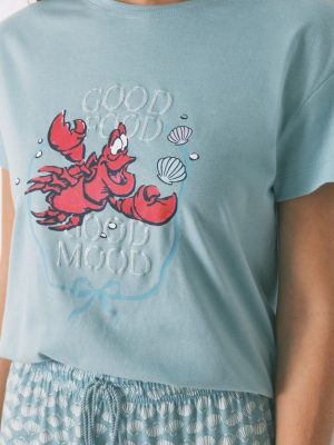 SHORT SLEEVES CAPRI PANT PYJAMA