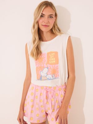 UNSLEEVES SHORT PANT PYJAMA