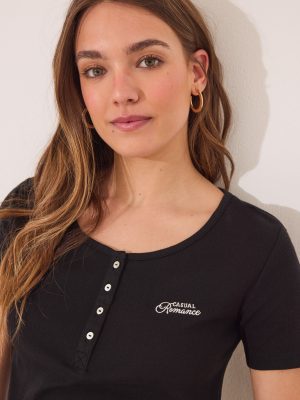 SHORT SLEEVES LONG PANT PYJAMA