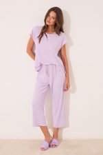 SHORT SLEEVES CAPRI PANT PYJAMA