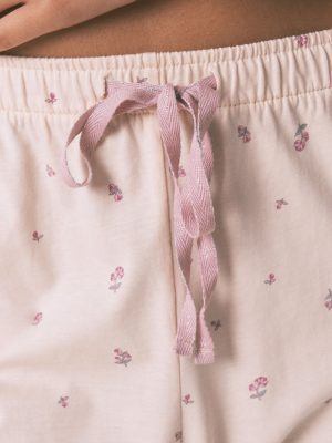 SHORT SLEEVES LONG PANT PYJAMA