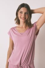 SHORT SLEEVES CAPRI PANT PYJAMA