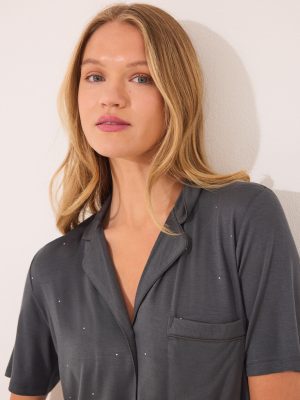 SHORT SLEEVES MASCULINE PYJAMA