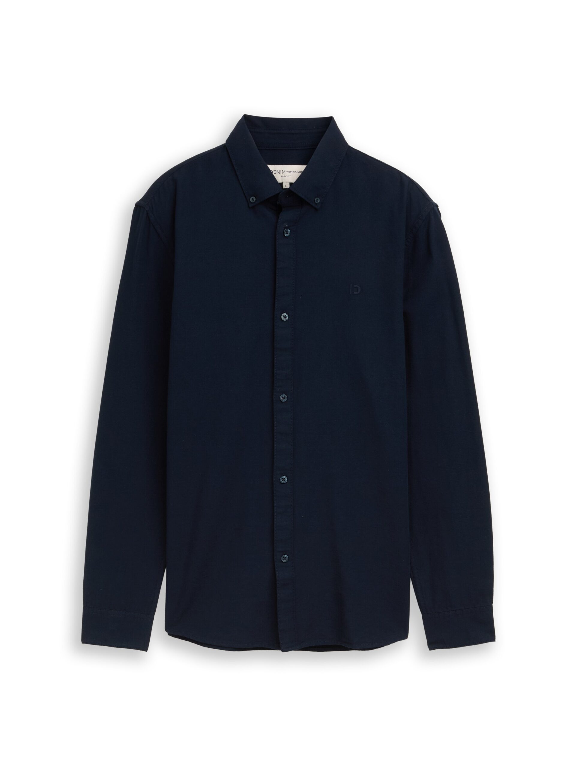 Oxford shirt with logo embroidery