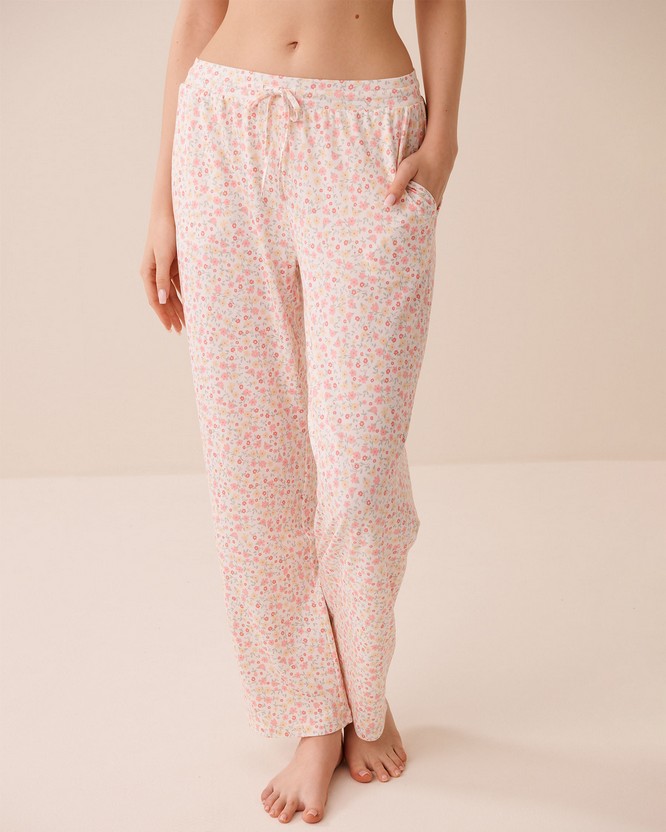 Peachy Dream Floral Pant